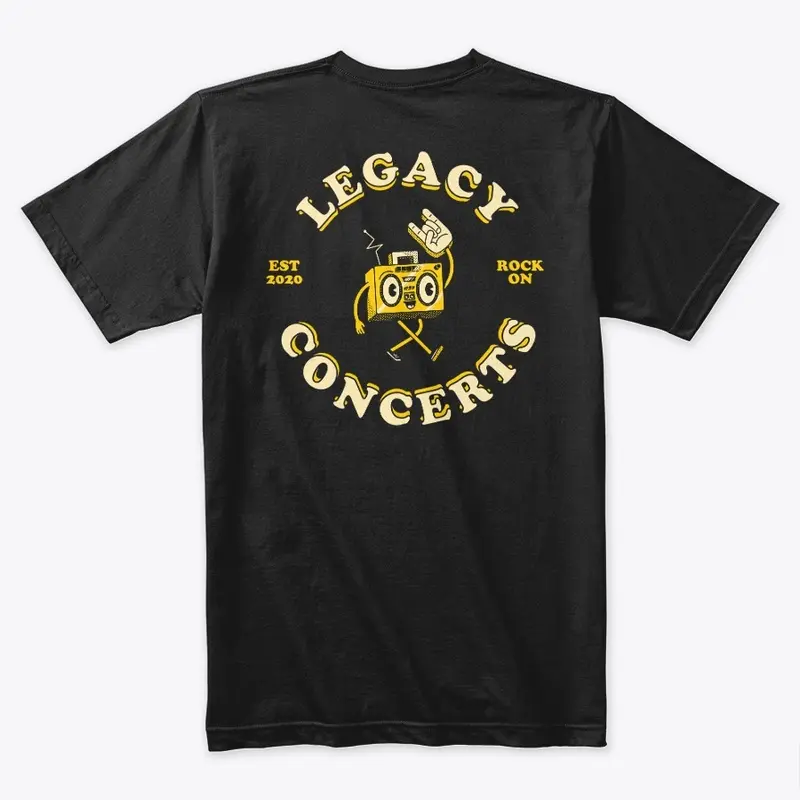 Legacy Concerts - "Leggy" Design